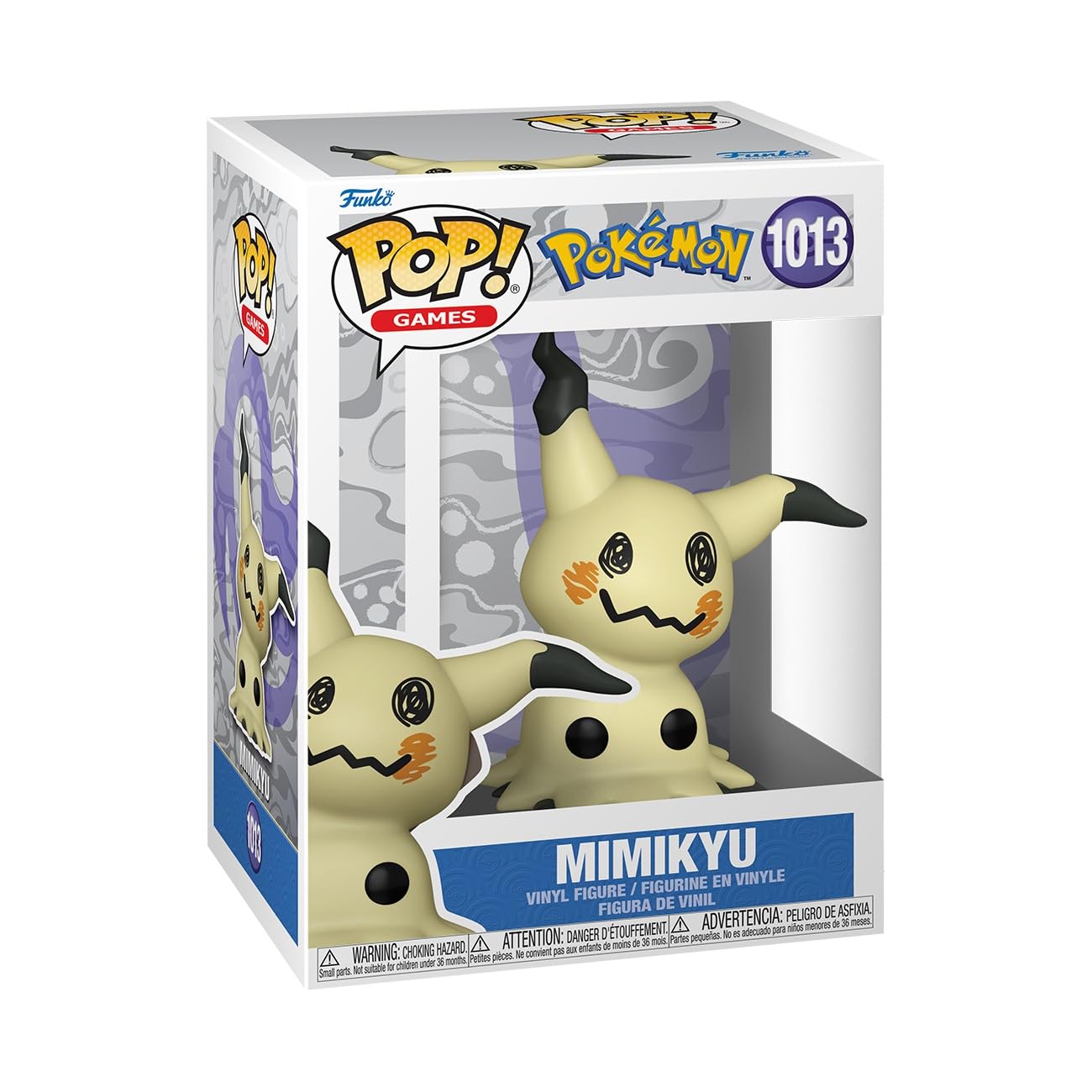 Funko Pop! Games: Pokemon - Mimikyu - Collectable Vinyl Figure - Gift Idea - Official Merchandise - Toys for Kids & Adults - Pokemon Fans - Model Figure for Collectors and Display