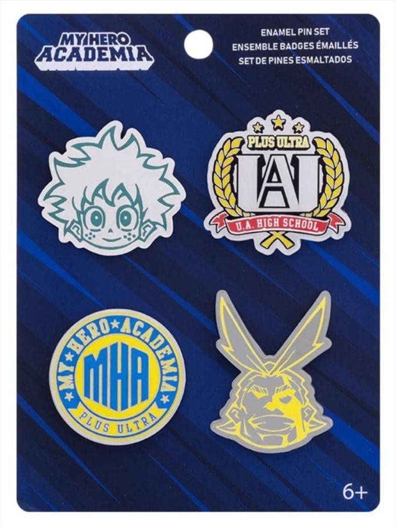 Funko Pop! 4 Piece Pin Set: My Hero Academia U.A. High School