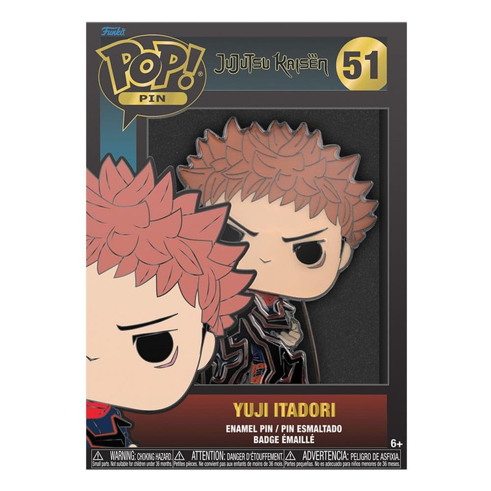 Funko Pop! Pin: Anime - Jujutsu Kaisen, Yuji Itadori