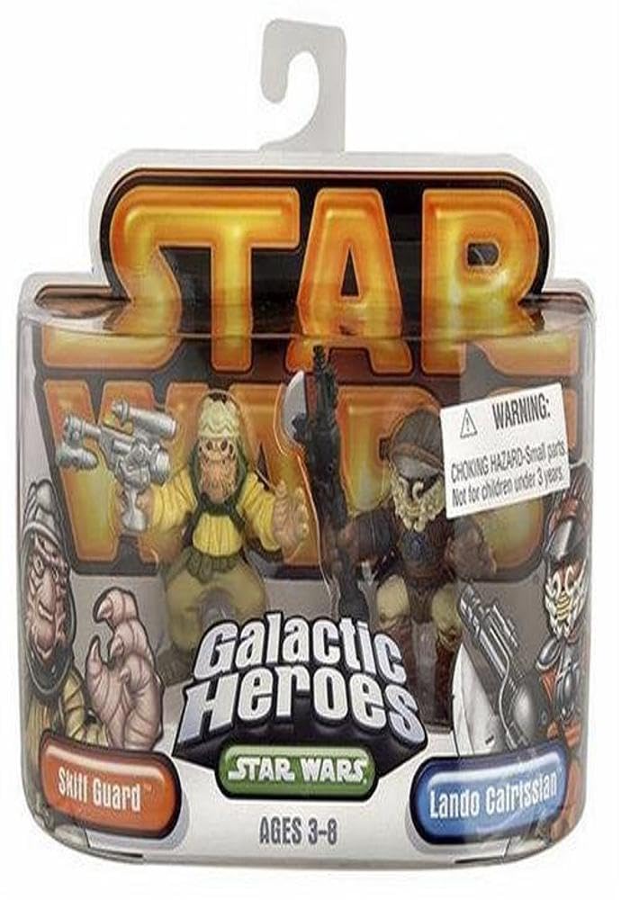 Hasbro 85396 Star Wars Galactic Heroes Mini-Figure 2 Pack - Skiff Guard & Lando Calrissian
