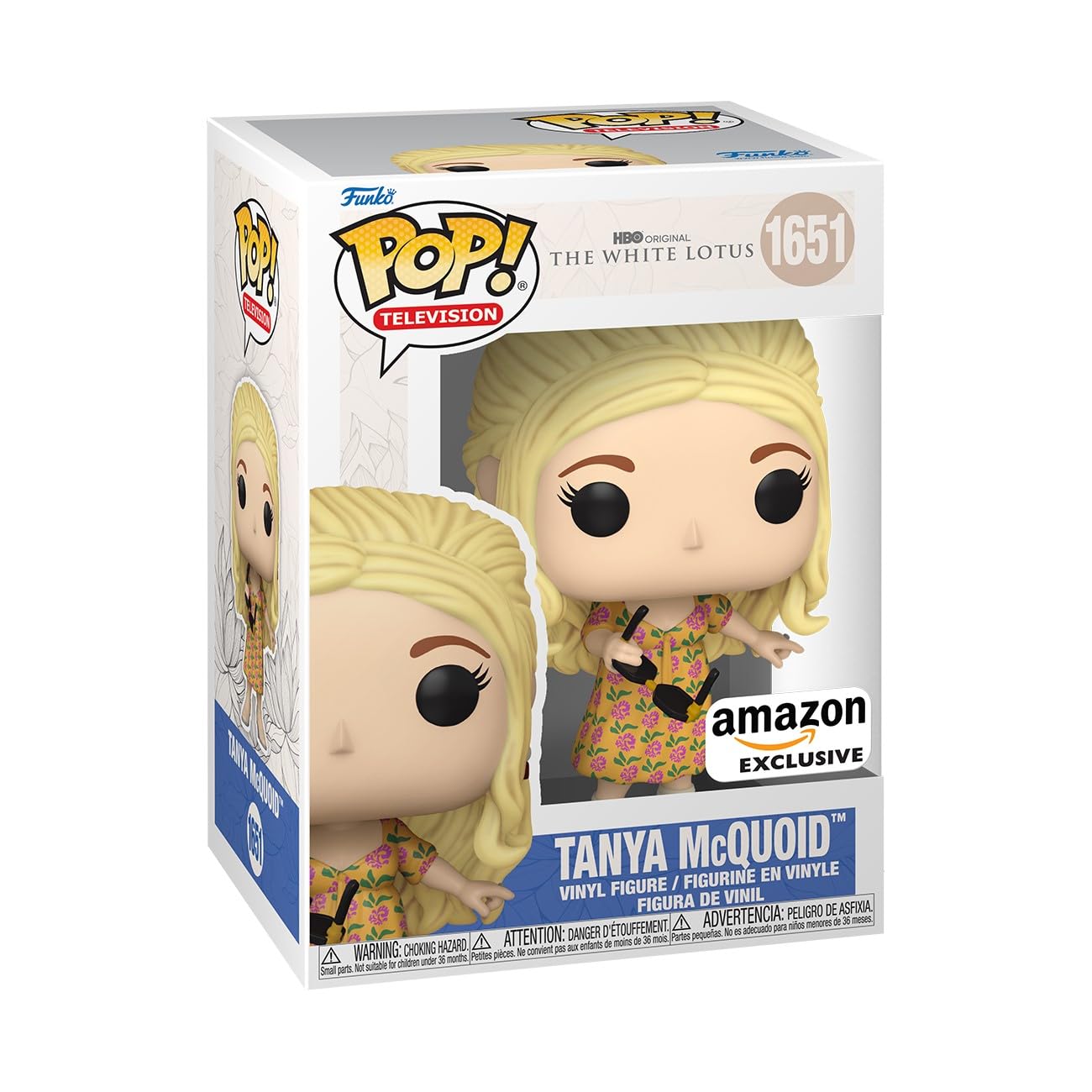 Funko Pop! TV: White Lotus- Tanya McQuoid - Boat - Amazon Exclusive - Collectable Vinyl Figure - Gift Idea - Official Merchandise