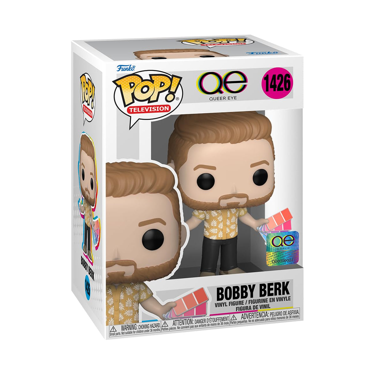 Funko POP! TV: Queer Eye - Bobby Berk - Collectable Vinyl Figure - Gift Idea - Official Merchandise - for Kids & Adults - TV Fans - Model Figure for Collectors and Display