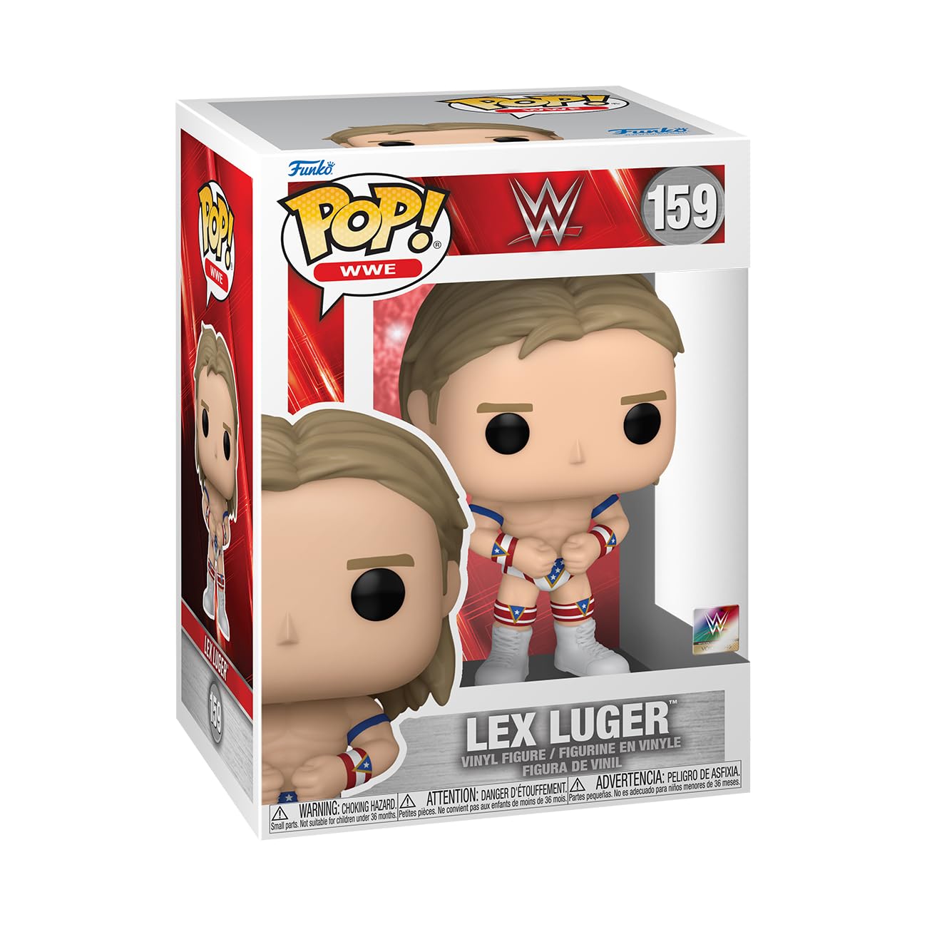 Funko POP! WWE: WWE 94 SS - Lex Luger - Collectable Vinyl Figure - Gift Idea - Official Merchandise - for Kids & Adults - Sports Fans - Model Figure for Collectors and Display