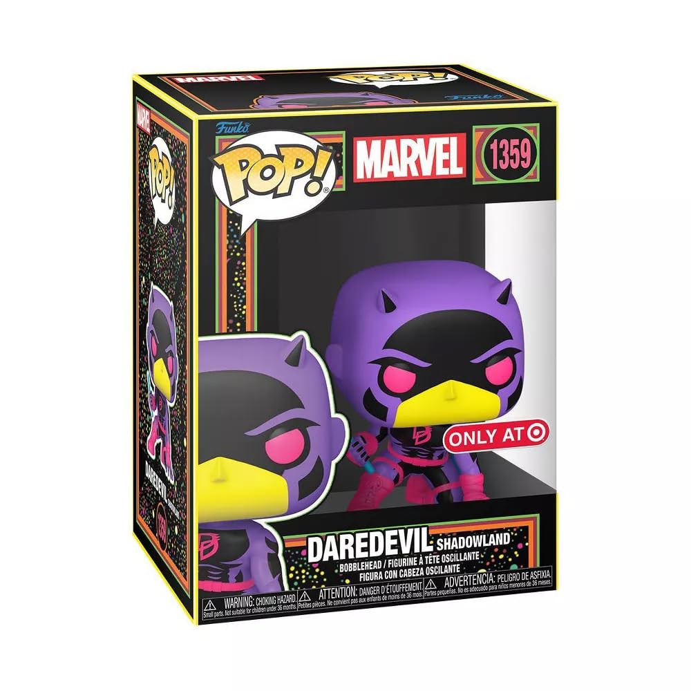 Funko Marvel Daredevil Shadowland Pop! Bobblehead Figure - Blacklight Limited Edition Exclusive