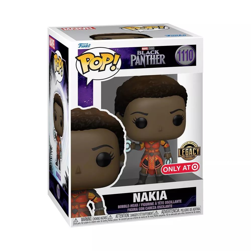 Funko Pop Black Panther Nakia Legacy Collection 1110 Box Protector Include