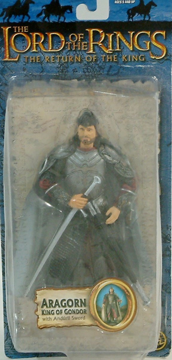 Toy Biz Return of The King 6" Figure IV: King Aragorn