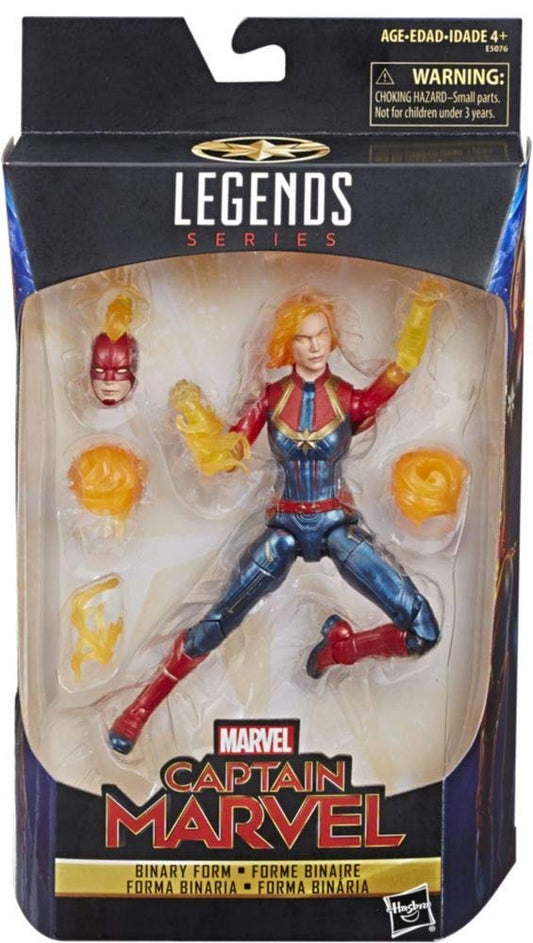 Captain Marvel Legends Figure (Binary Form)