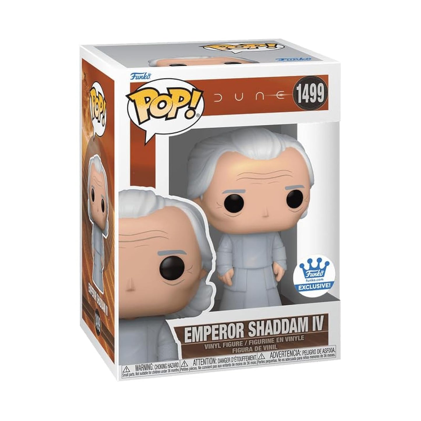 Funko Pop! Movies: Dune Part Two - Emperor Shaddam IV Shop Exclusive
