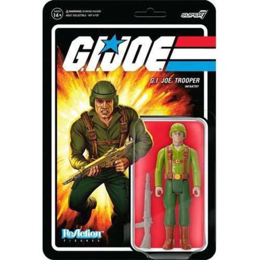 Super7 G.I. Joe Greenshirt (Tan) 3.75 in Reaction Figure