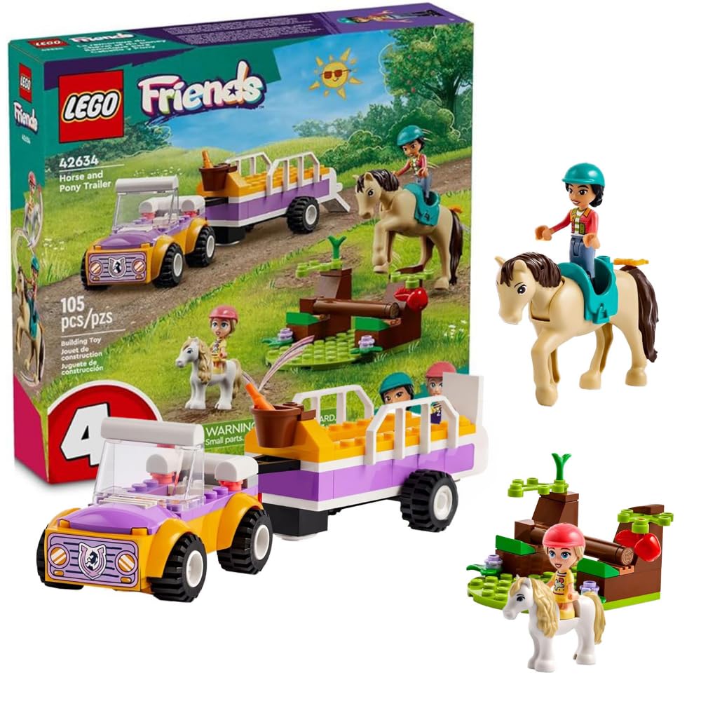 LEGO Friends Horse and Pony Trailer 42634