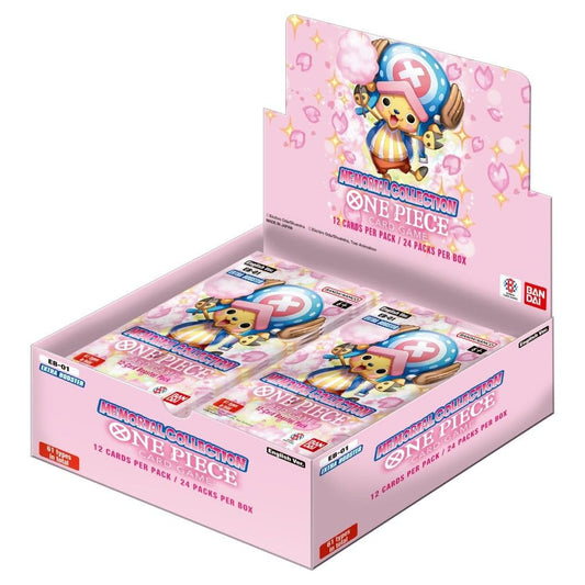 One Piece TCG: Memorial Collection - Booster Box - Extra Booster: Memorial Collection (EB-01)