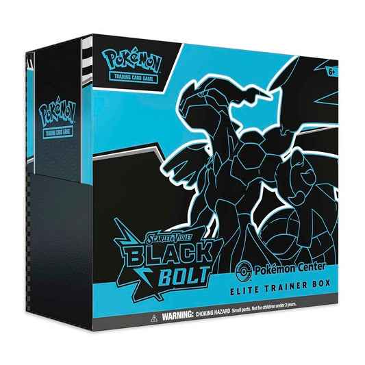Pokemon TCG: Black Bolt Pokemon Center Elite Trainer Box (Exclusive) - SV: Black Bolt