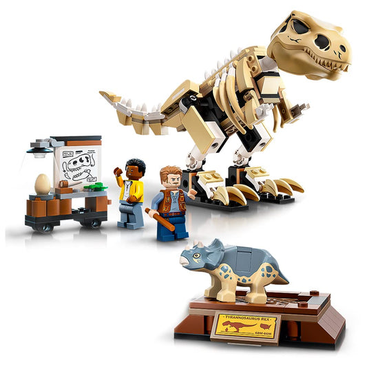 LEGO Jurassic World T. rex Dinosaur Fossil Exhibition 76940