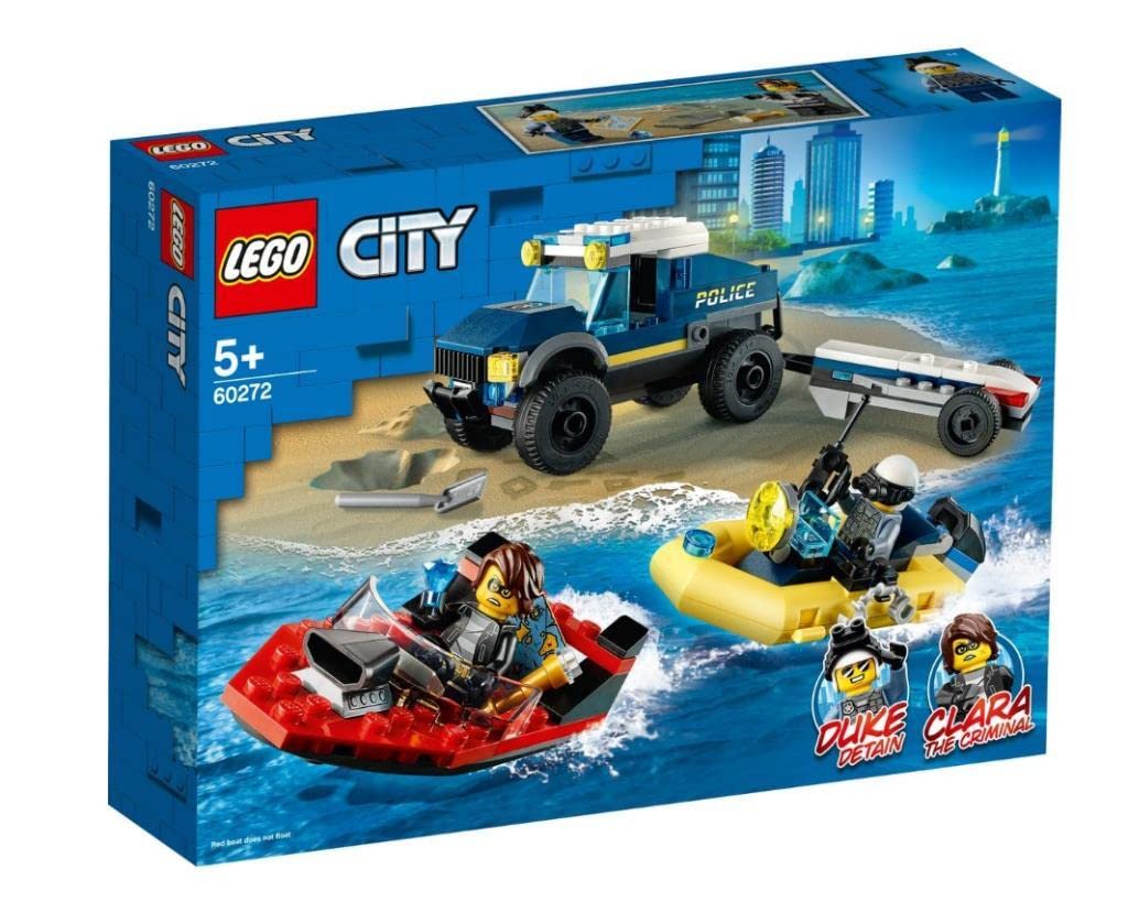 LEGO City Elite Police Boat Transport 60272