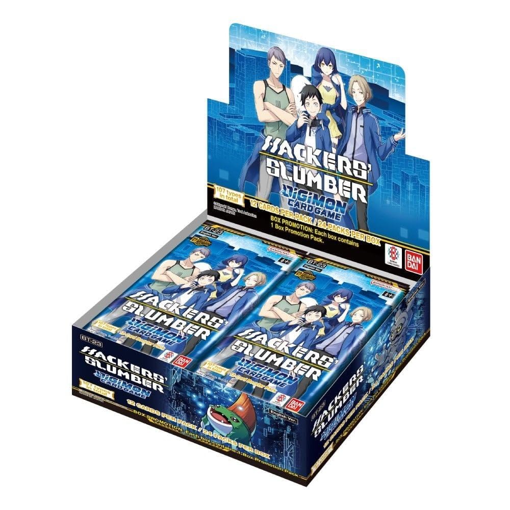 Digimon Card Game: Hackers' Slumber Booster Box - Hackers' Slumber (BT-23)