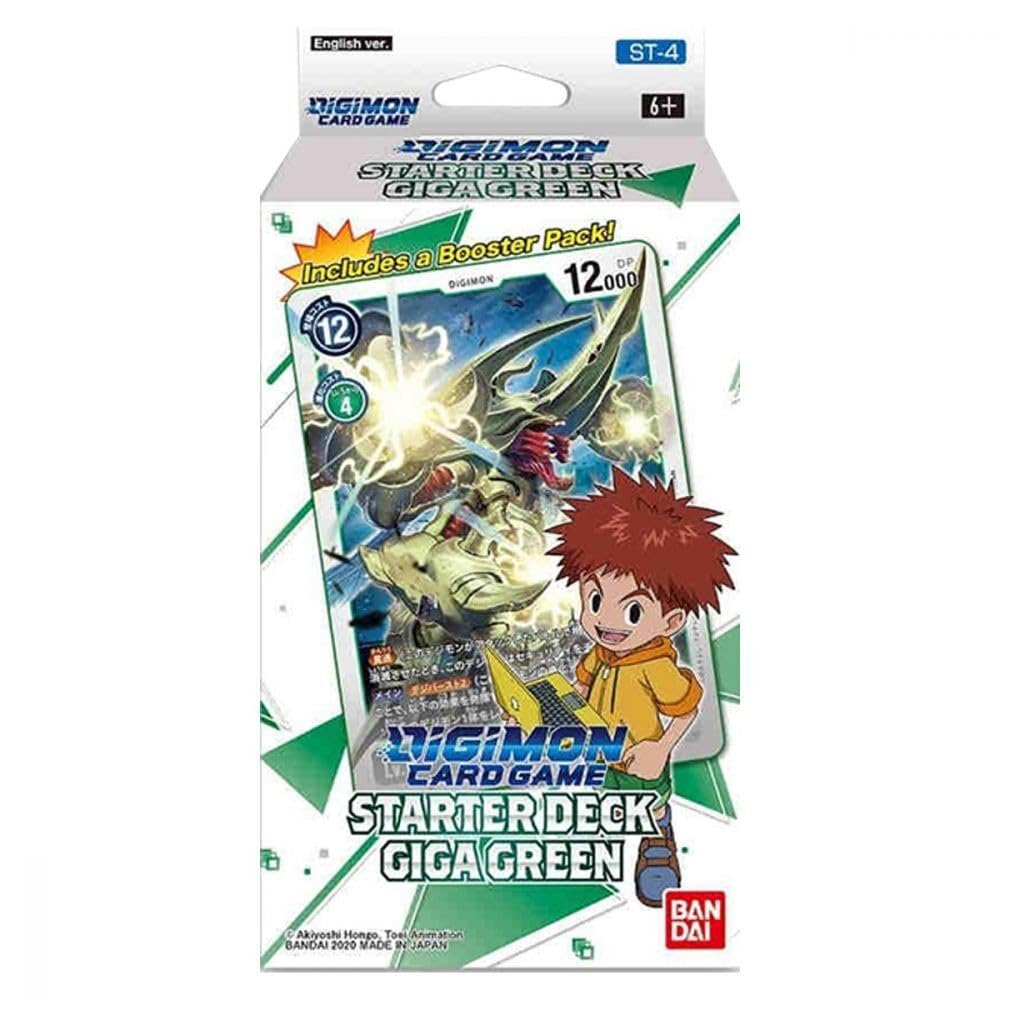 Digimon Card Game: Giga Green Starter Deck - Starter Deck 04: Giga Green (ST-4)