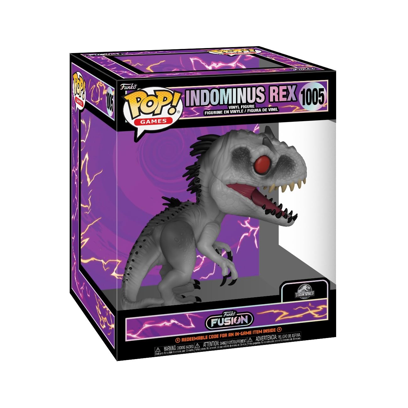 Funko POP! Games Fusion Jurassic World Indominus Rex 6" #1005