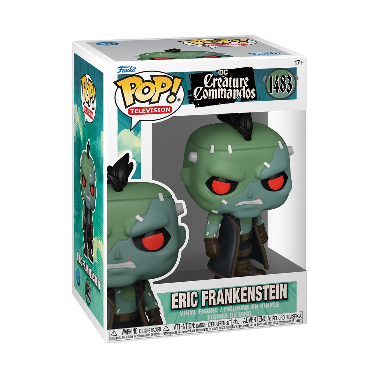 Funko Pop TV: Creature Commandos - Eric Frankenstein - DC Comics - Collectable Vinyl Figure - Gift Idea - Official Merchandise - Toys for Kids & Adults - Superheroes Fans