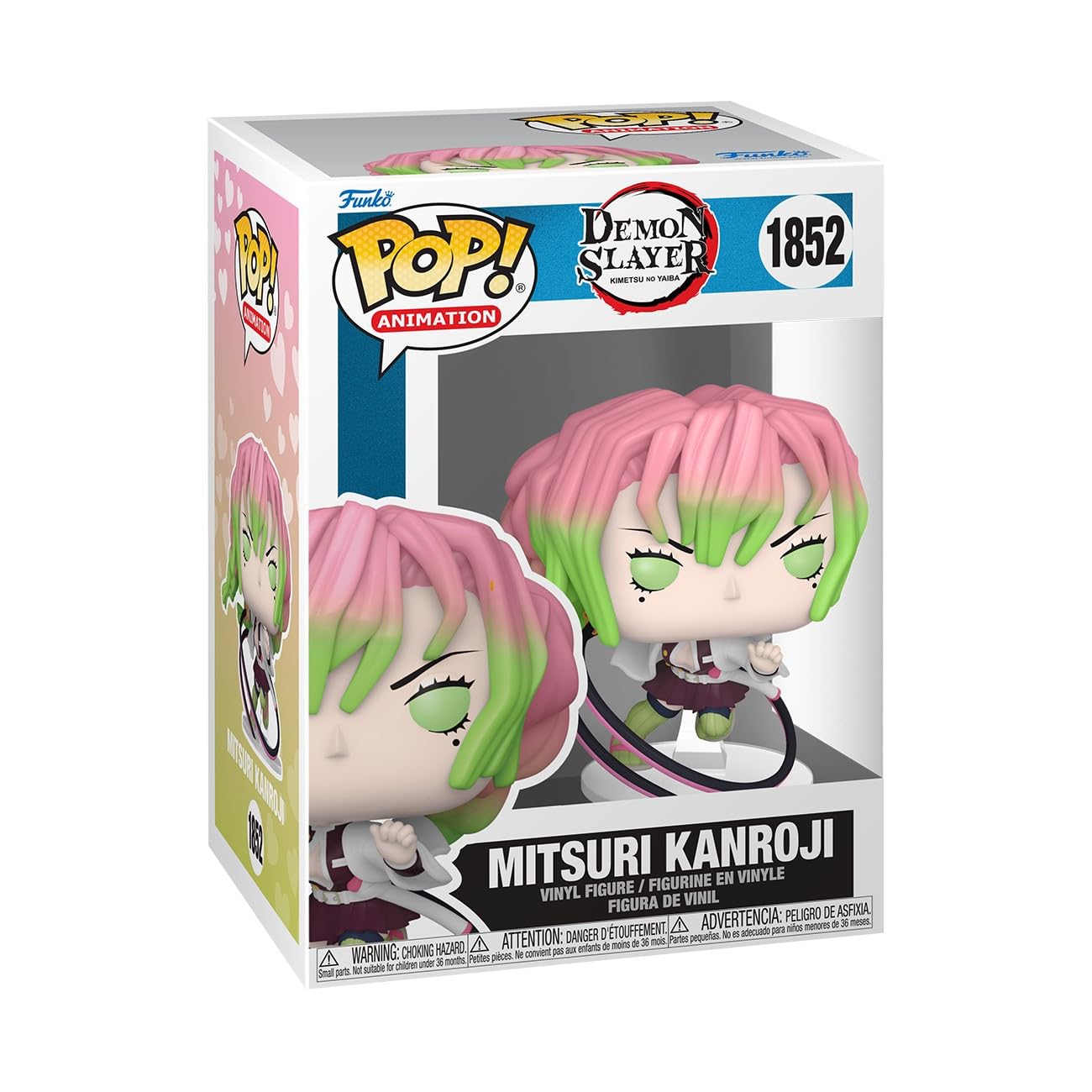 Funko Pop Animation: Demon Slayer - Mitsuri Kanroji - (Attack) - Collectable Vinyl Figure - Gift Idea - Official Merchandise - Toys for Kids & Adults - Anime Fans - Model Figure for Collectors