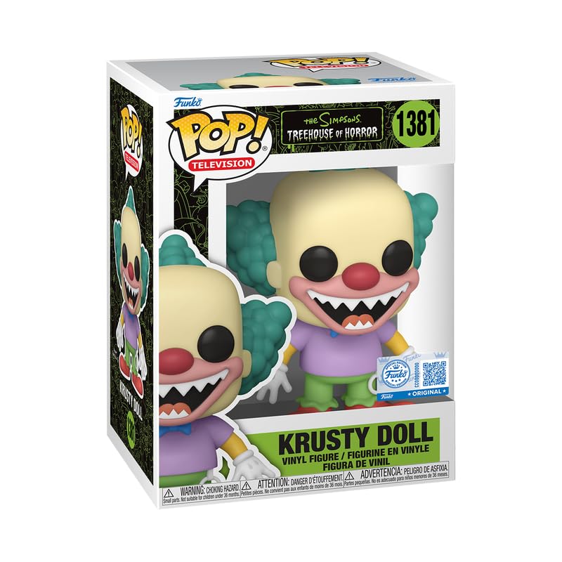 Funko Pop Krusty Doll Original 1381 (with Plastic Protection)