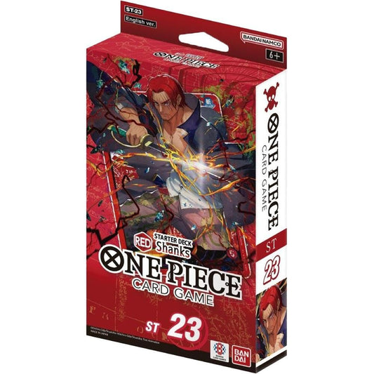 One Piece TCG: Starter Deck 23: RED Shanks - Starter Deck 23: RED Shanks (ST-23)