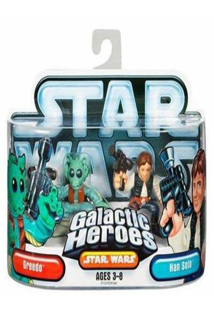 Hasbro Star Wars Galactic Hero Greedo & Han Solo