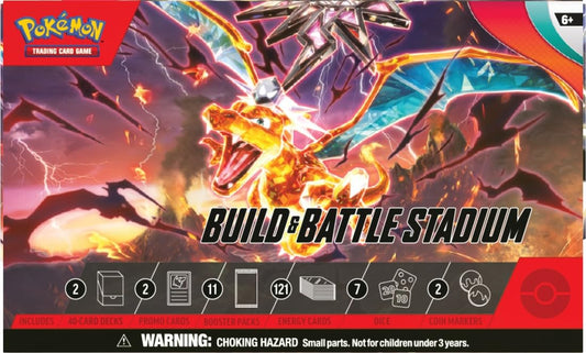 Pokemon TCG: Obsidian Flames Build & Battle Stadium - SV03: Obsidian Flames