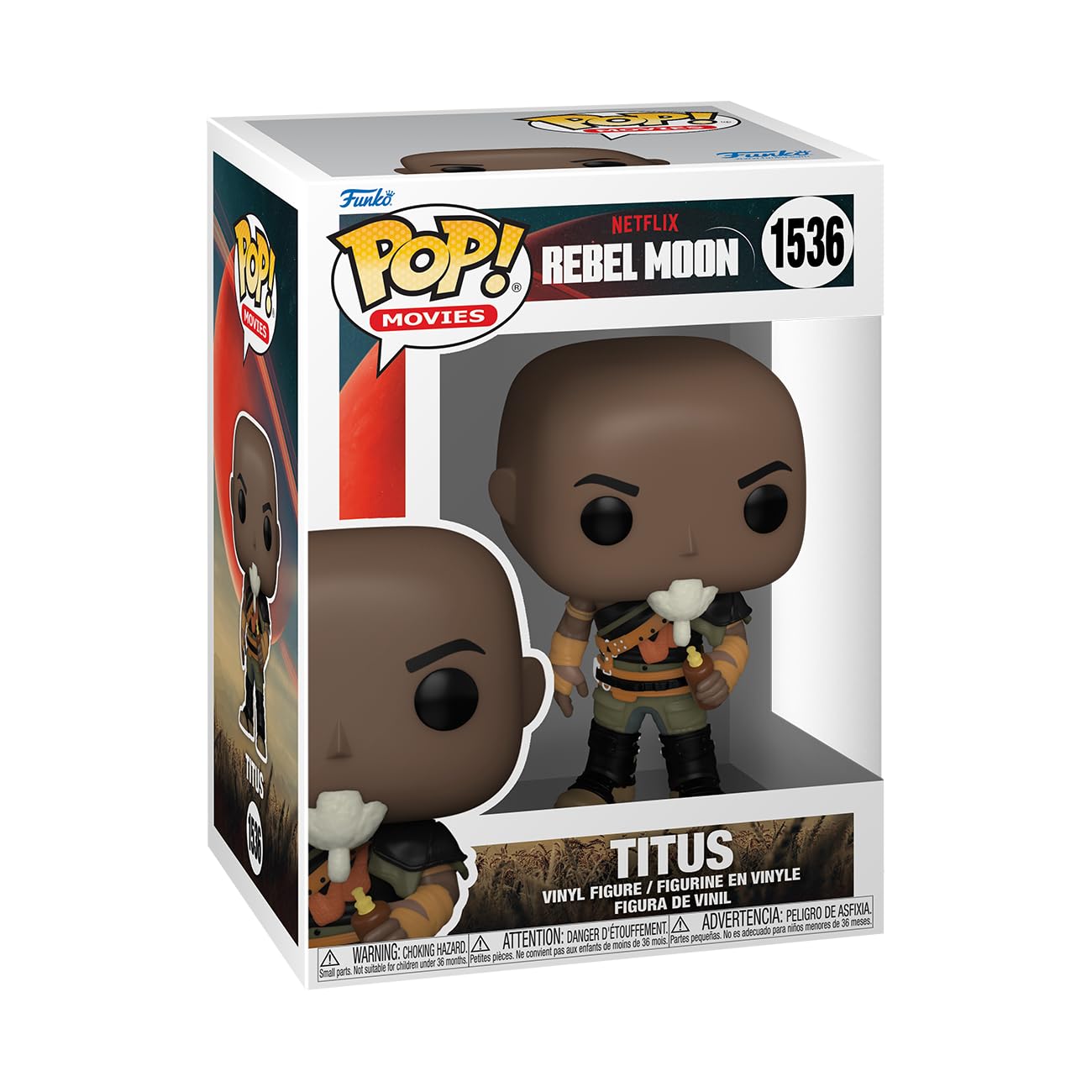 Funko Pop! Movies: Netflix - Rebel Moon, Titus