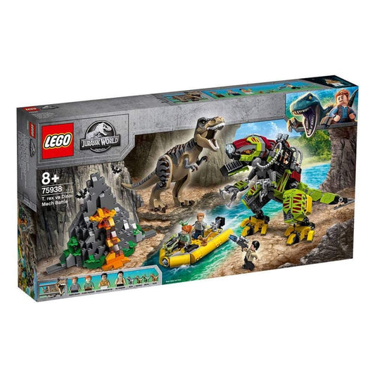 LEGO Jurassic World T. rex vs Dino-Mech Battle 75938
