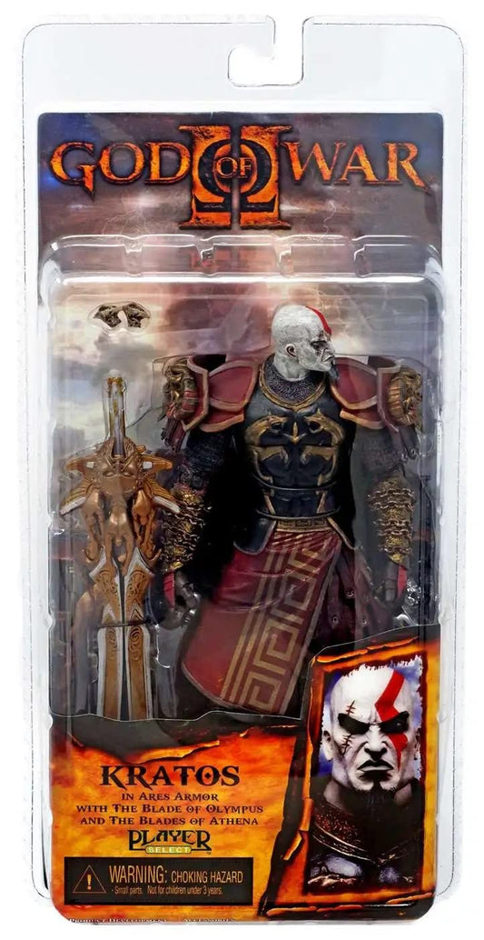 NECA God of War 2 Video Game Action Figures Series 1 Kratos with Ares Armor [Version 1]