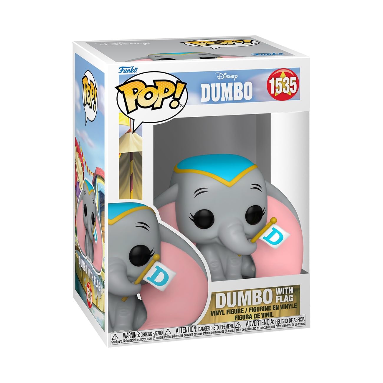 Funko POP! Disney Dumbo with Flag #1535