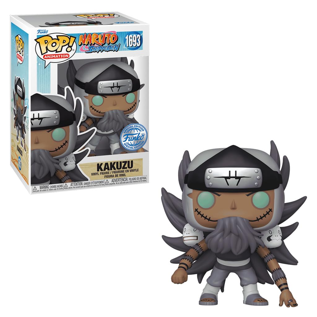 Funko POP! Animation Naruto Shippuden Kakuzu (Earth Grudge) #1693 Exclusive