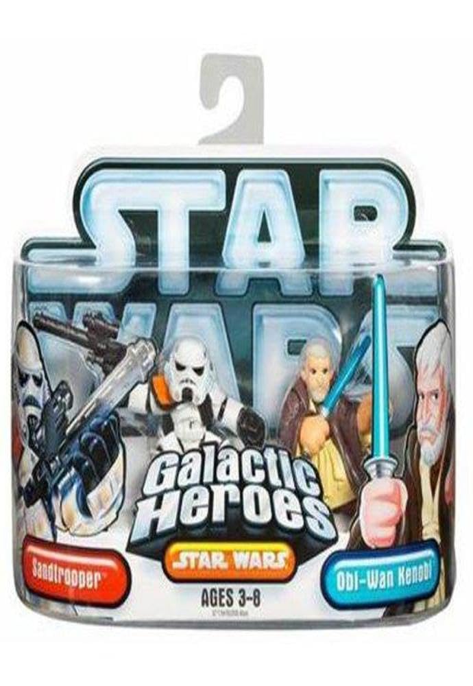Hasbro Star Wars Galactic Hero Sandtrooper & Ben Kenobi