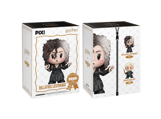 Thrilljoy x Harry Potter - Bellatrix Lestrange Pix! Vinyl Figure (chance of Draco Malfoy CHASE)