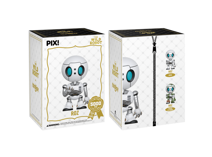 Thrilljoy x The Wild Robot - Rox Pix! Vinyl Figure (chance of Rox CHASE)