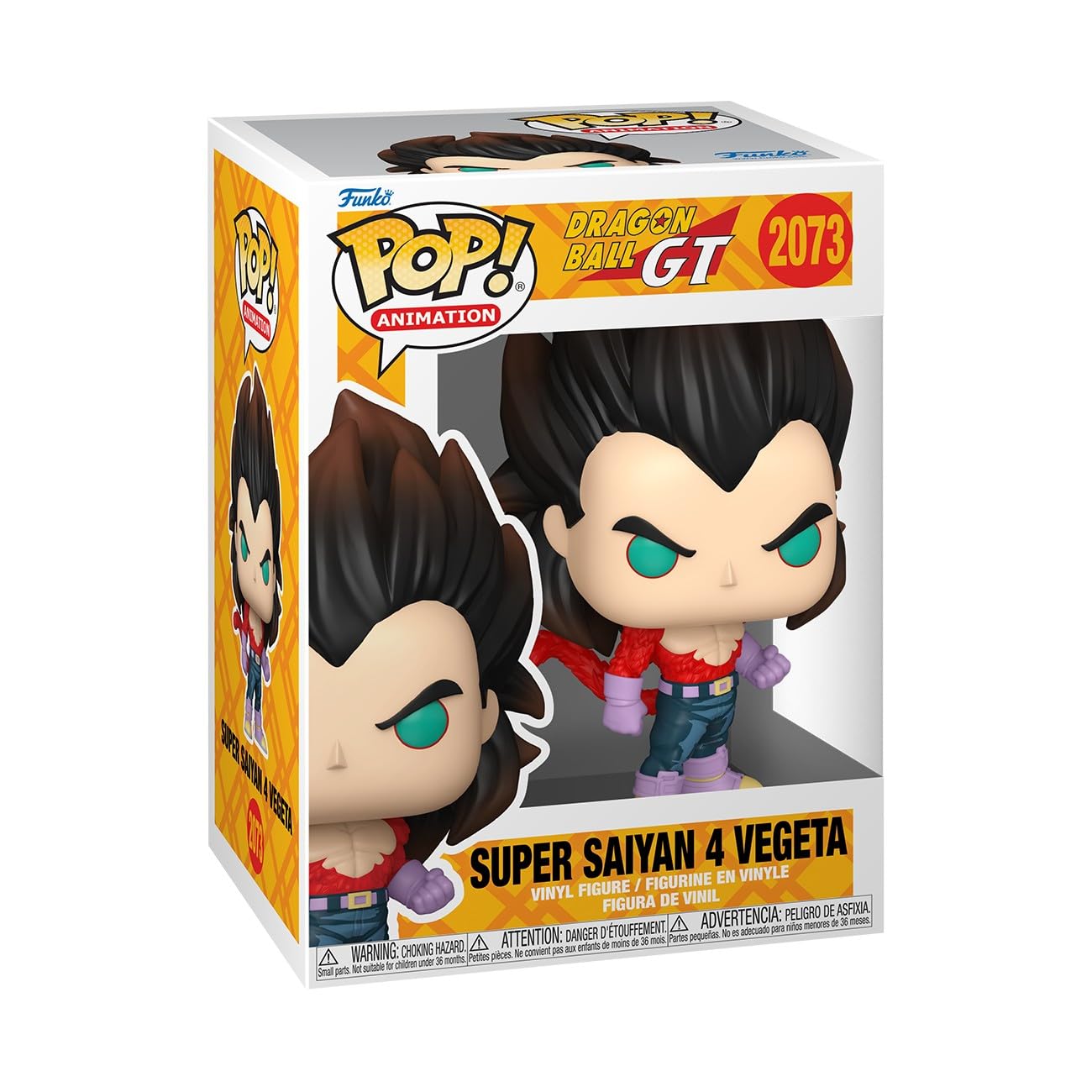 Funko Pop! Animation: Dragon Ball GT - Super Saiyan 4 Vegeta - Collectable Vinyl Figure - Gift Idea - Official Merchandise - Toys for Kids & Adults - Anime Fans - Model Figure for Collectors