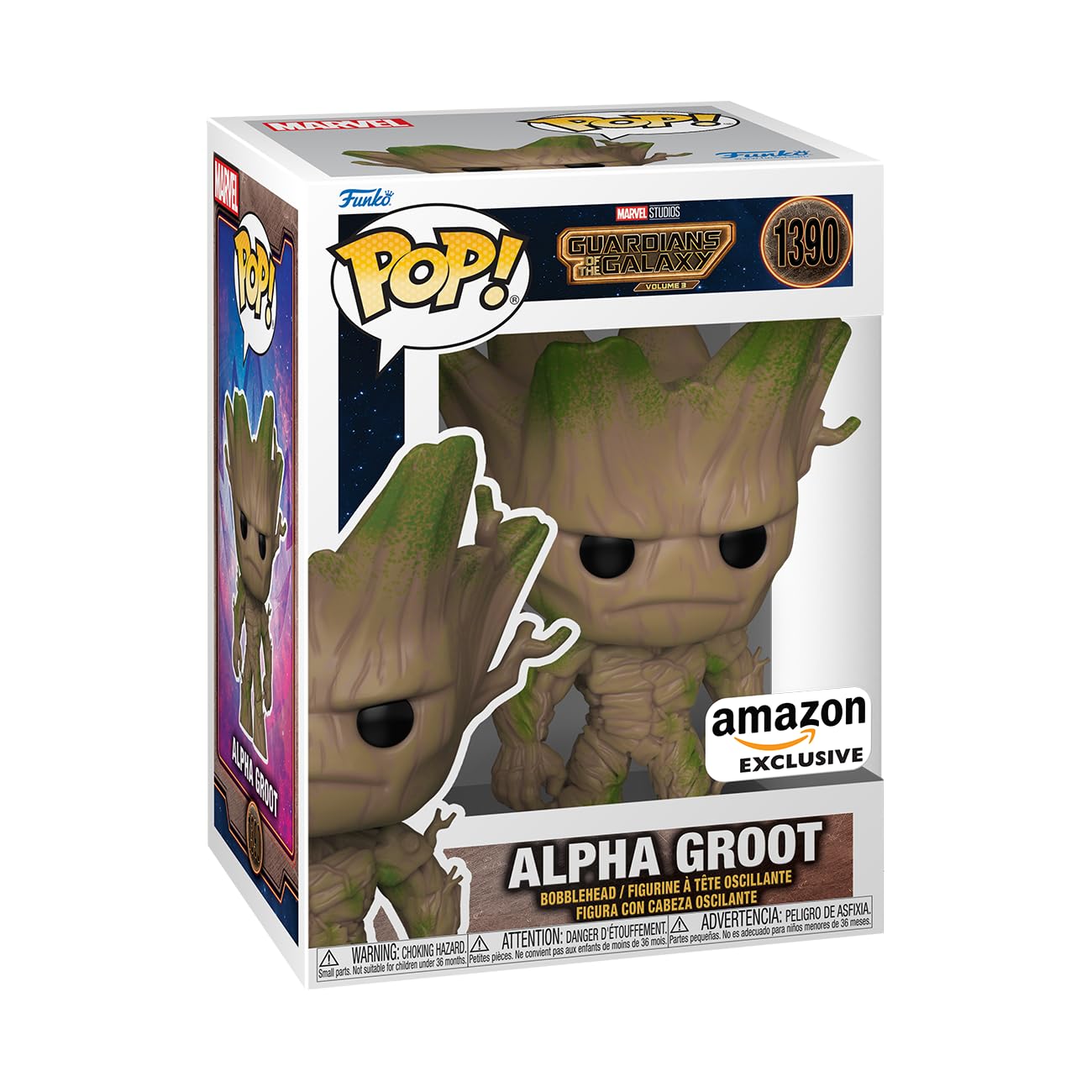 Funko POP! Marvel: Guardians of The Galaxy 3- Alpha Groot - Guardians of The Galaxy - Collectable Vinyl Figure - Gift Idea - Official Merchandise - for Kids & Adults - Movies Fans