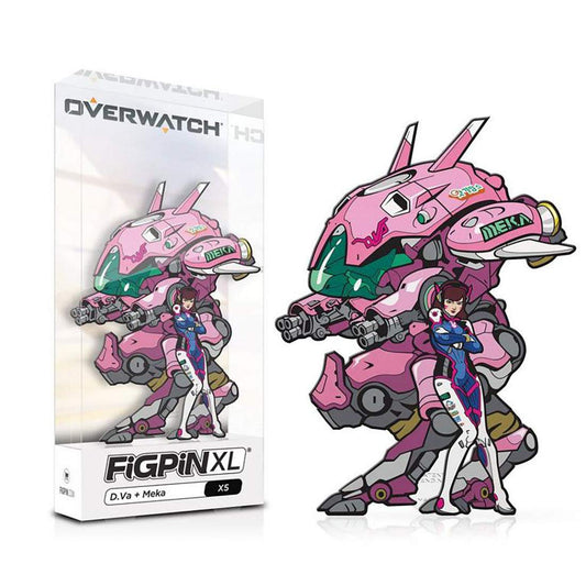 Overwatch D.Va + Meka X5 6" FiGPiN XL Enamel Pin