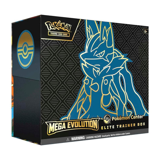 Pokemon TCG: Mega Evolution Pokemon Center Elite Trainer Box (Exclusive) [Mega Lucario] - ME01: Mega Evolution