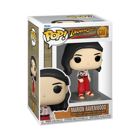 Funko POP! Disney - Indiana Jones and the Raiders of the Lost Ark - Marion Ravenwood #1351 [Monkey]