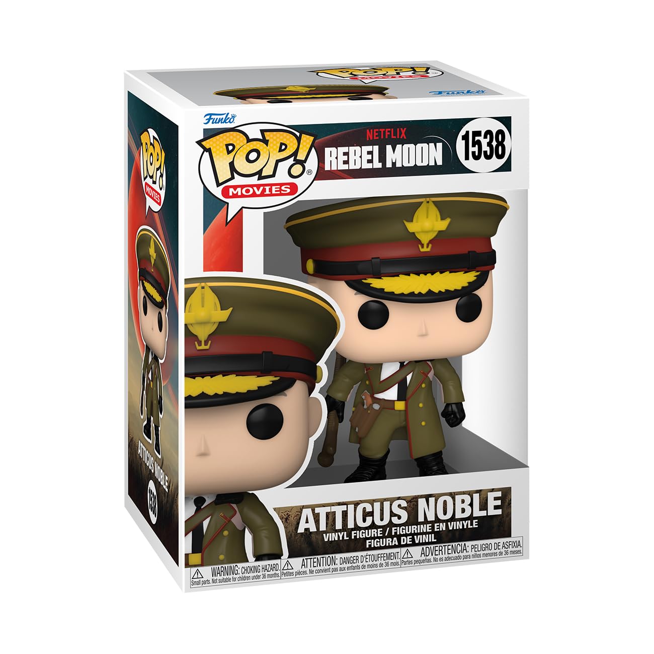 Funko Pop! Movies: Netflix - Rebel Moon, Atticus Noble