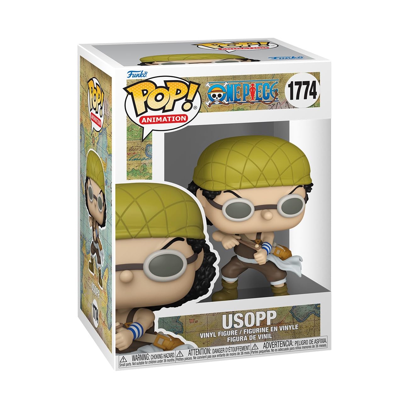 Funko POP Animation: Usopp - One Piece - Collectable Vinyl Figure - Gift Idea - Official Merchandise - for Kids & Adults - Anime Fans - Model Figure for Collectors and Display