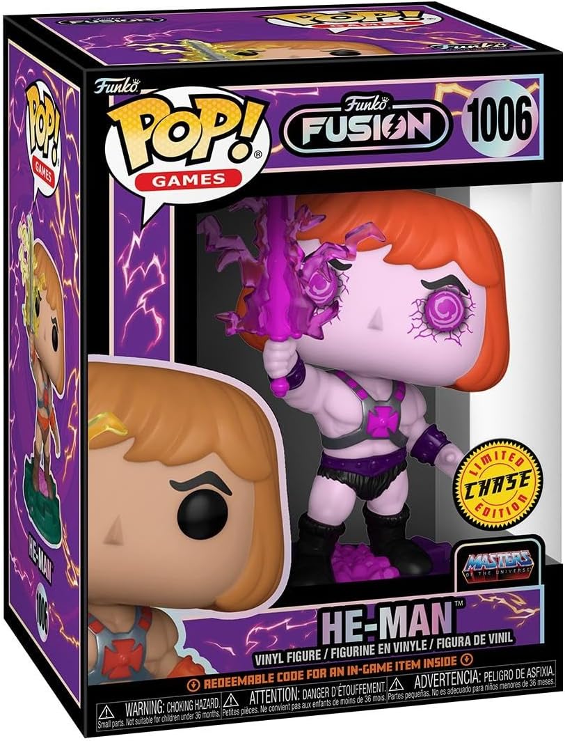 Funko POP! Games Funko Fusion MotU He-Man (Chase) #1006