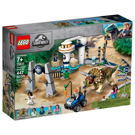 LEGO Jurassic World Triceratops Rampage 75937