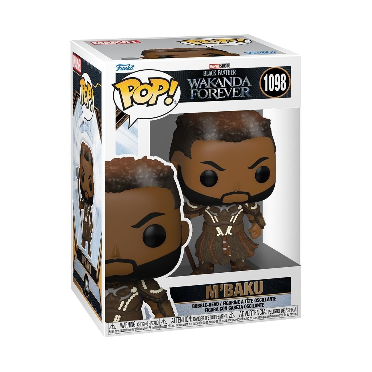 Funko POP! Marvel - Black Panther: Wakanda Forever - M'Baku #1098 [Staff]