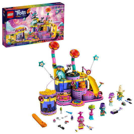 LEGO Trolls World Tour Vibe City Concert 41258