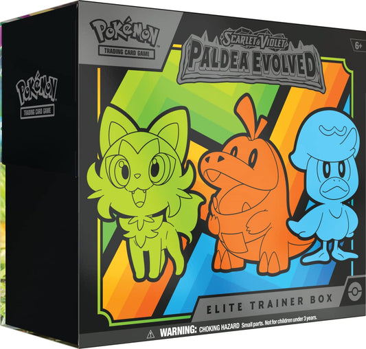 Pokemon TCG: Paldea Evolved Elite Trainer Box - SV02: Paldea Evolved
