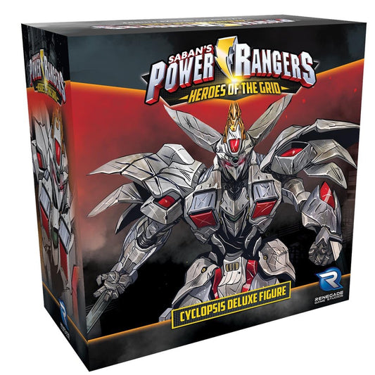 Renegade Game Studios Power Rangers: Heroes of The Grid Cyclopsis Deluxe Figure, Giant-Scale Miniature.