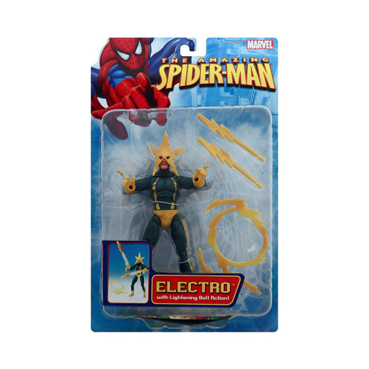 SPIDERMAN CLASSICS ELECTRO FIGURE -SEALED ON CARD-