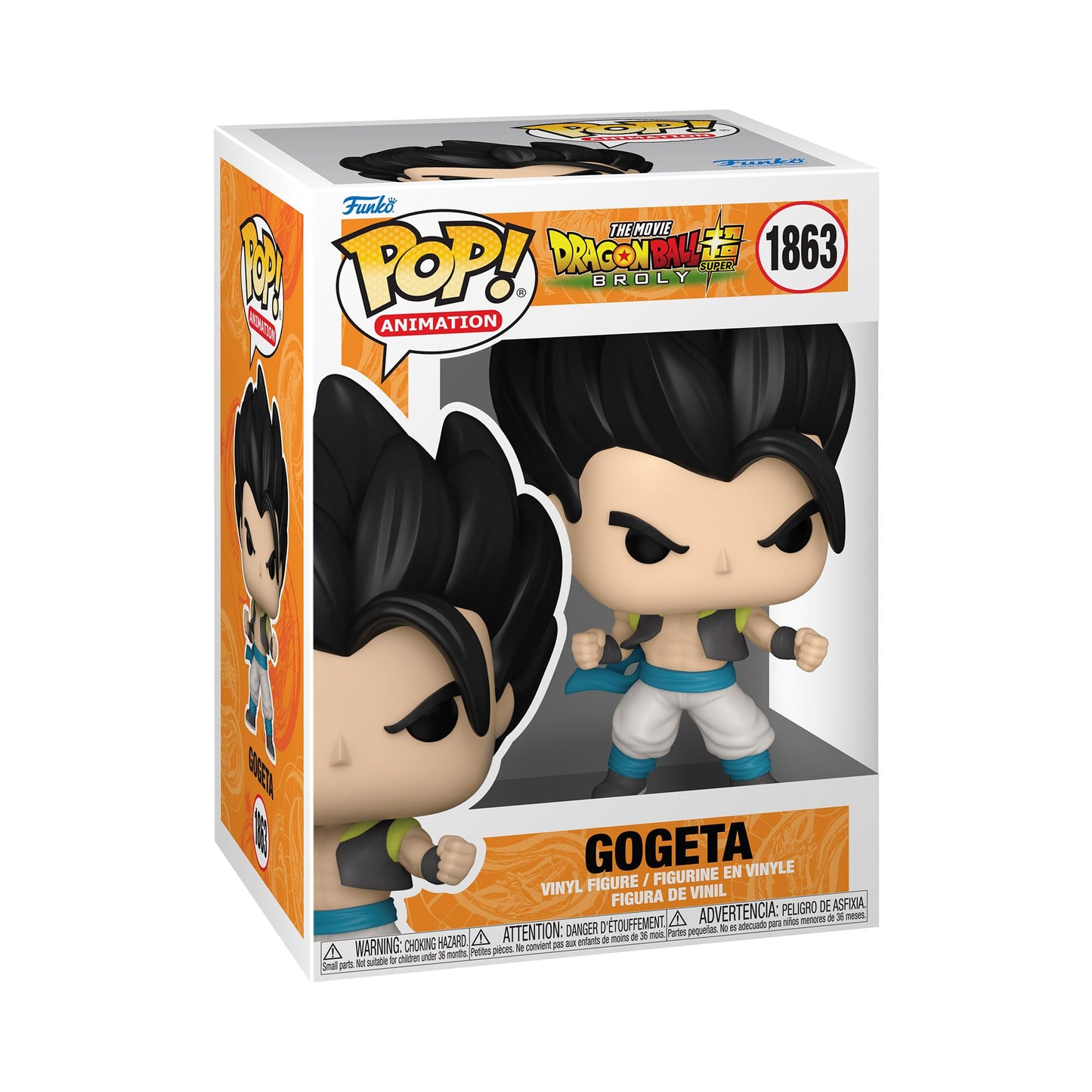 Funko POP! Animation Dragonball Super Broly Super Saiyan Gogeta [Charting Kidan] #1863
